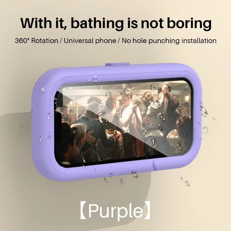 ShowerSeal™ - Support de téléphone étanche